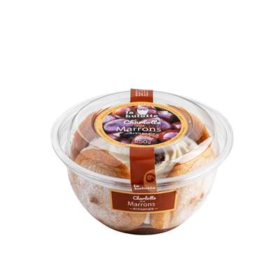 Charlotte artisanale aux marrons, La Hulotte (90 g)