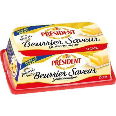 Beurrier doux gastronomique, Président (225 g)