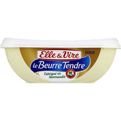 Beurre doux tendre normand, Elle & Vire (250 g)