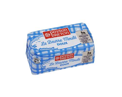 Beurre moulé doux, Paysan Breton (250 g)