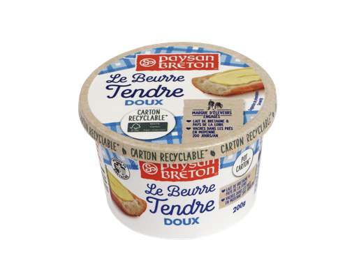 Beurrier doux tendre 82%MG, Paysan Breton  (200 g)