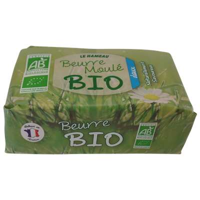Beurre moulé doux BIO, Le Hameau (250 g)