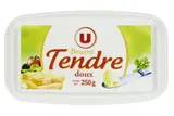Beurre tendre à tartiner doux 82% de matière grasse, U (250 g)