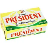 Beurre demi sel gastronomique, Président (250 g)
