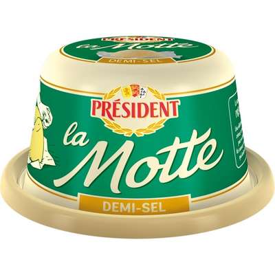 Beurre demi-sel La motte, Président (250 g)