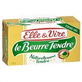 Beurre tendre demi sel,  Elle & Vire (250 g)