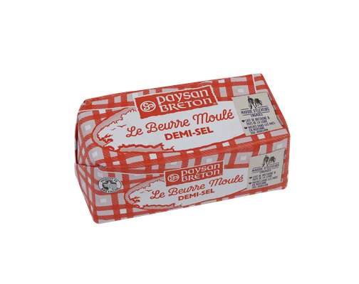 Beurre moulé demi sel, Paysan Breton (250 g)