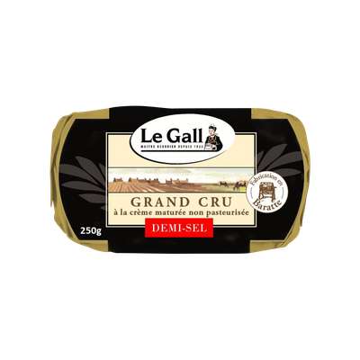 Beurre de baratte cru demi-sel, Le Gall (250 g)