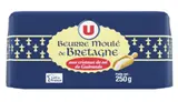 Beurre moulé aux cristaux sel de Guérande 80% mg, U (250 g)