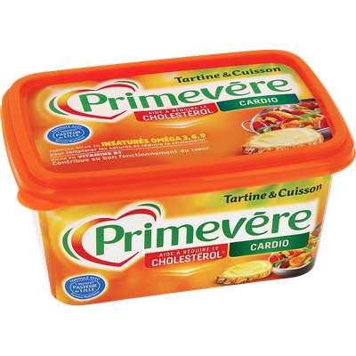 Margarine tartine & cuisson, Primevère (500 g)