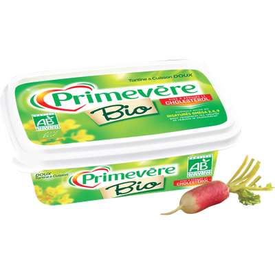 Margarine tartines et cuisine BIO, Primevère (250 g)