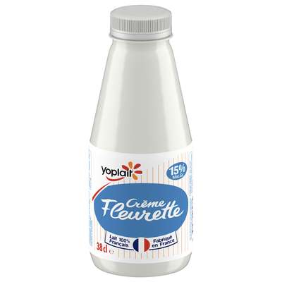 Crème Fleurette 15% de MG, Yoplait (38 cl)