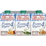 Crème fraiche fluide et légère 4% MG, Elle & Vire (3 x 20 cl)