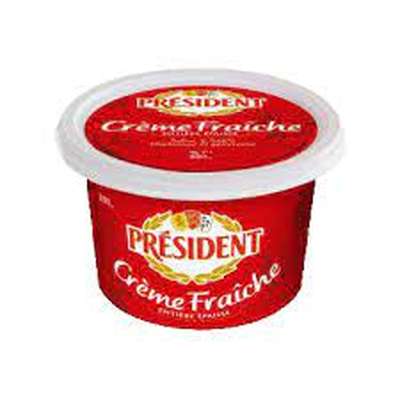 Crème fraîche épaisse 30% MG, Président (20 cl)