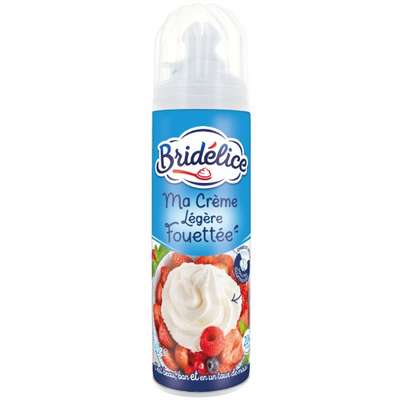 Ma crème légère fouettée, Bridélice (250 g)