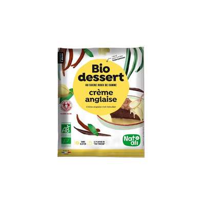 Crème anglaise BIO, Natali (60 g = 6 personnes)