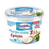 Crème extra légère épaisse 7% de mg, Bridélice (40 cl)