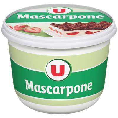 Mascarpone au lait pasteurisé 35.5%, U (500 g)