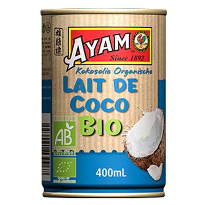 Lait de coco BIO, AYAM (40 cl)