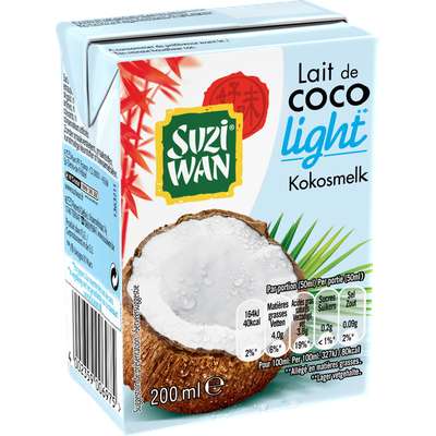 Lait de Coco light, Suzi Wan (20 cl)