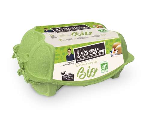 Oeufs plein air BIO, La Nouvelle Agriculture (x 6)