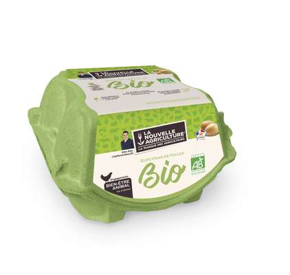 Oeufs Plein Air BIO, La Nouvelle Agriculture (x 4)
