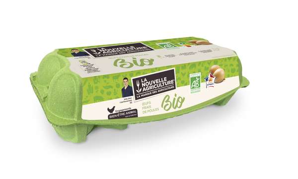 Oeufs Plein Air BIO, La Nouvelle Agriculture (x 10)