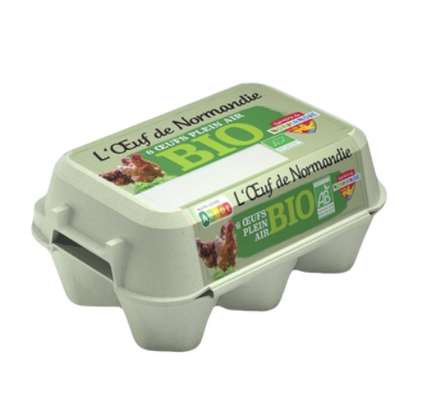 Oeufs BIO, L'oeuf de Normandie (x 6)