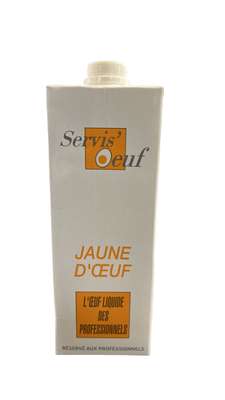 Jaune d'oeufs liquide (1 kg)