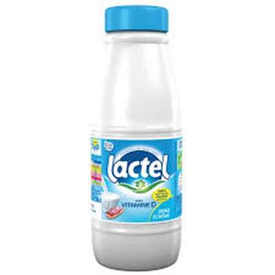 Lait demi-écrémé, Lactel (50 cl)