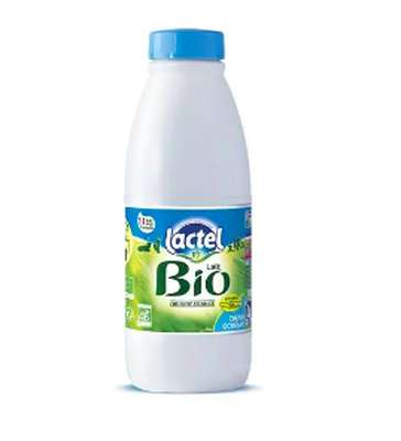 Lait demi-écrémé BIO, Lactel (1 L)