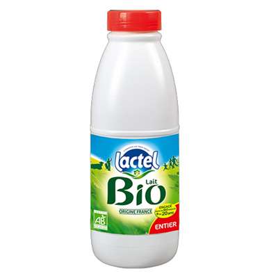 Lait entier BIO, Lactel (1 L)