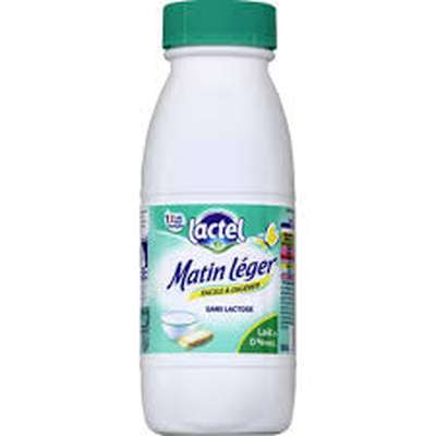 Lait écrémé Sans Lactose, Matin Léger Lactel (50 cl)