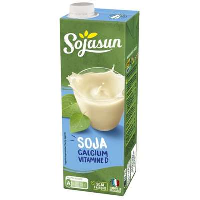 Boisson de soja Calcium et Vitamine D, Sojasun (1 L)