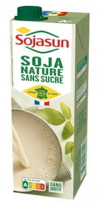 Boisson de soja nature, Sojasun (1 L)