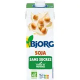 Boisson soja sans sucres ajoutés BIO, Bjorg (1 L)