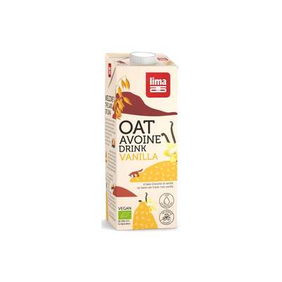 Lait d'avoine à la vanille BIO, Lima (1 L)