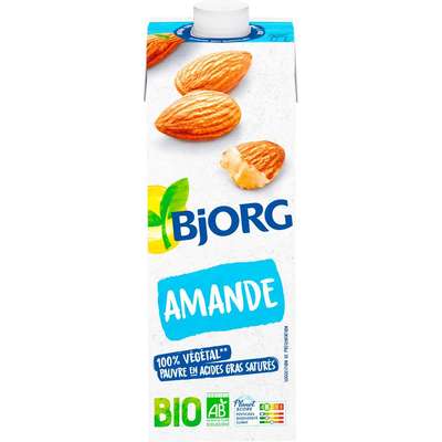 Lait d'amande BIO, Bjorg (1 L)