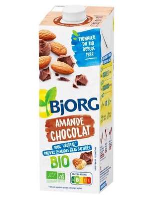 Boisson lait d'amande chocolat BIO, Bjorg (1 L)