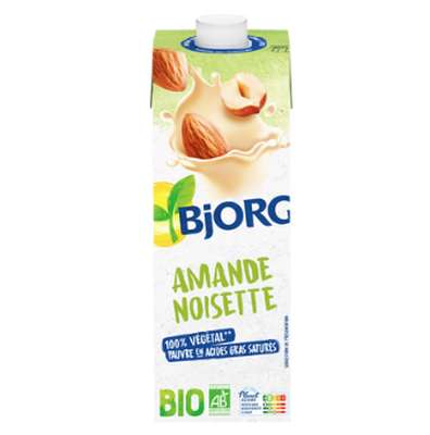 Boisson amande noisette BIO, Bjorg (1 L)