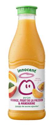 Jus d'orange passion et mandarine, Innocent (900 ml)