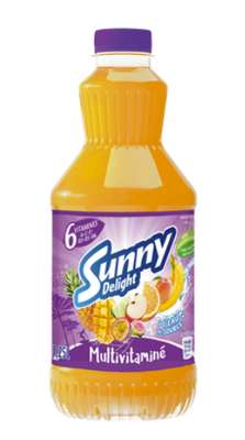 Jus de fruits multivitaminé, Sunny Delight (1,25 L)