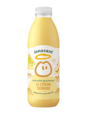 Smoothie Le citron crèmeux, Innocent  (75 cl)