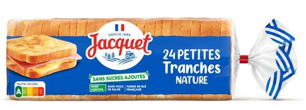 Pain de mie nature, Jacquet (450 g)