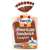 American Sandwich complet sans sucres ajoutés, Harry's (600 g)
