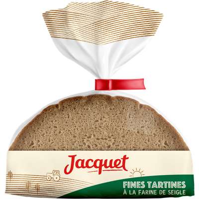 Pain au seigle Bon ap', Jacquet (500 g)