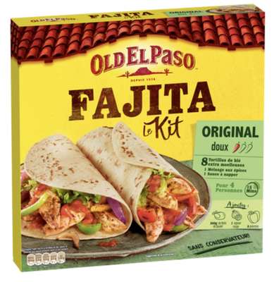 Kit pour fajitas original, Old el Paso (500 g)