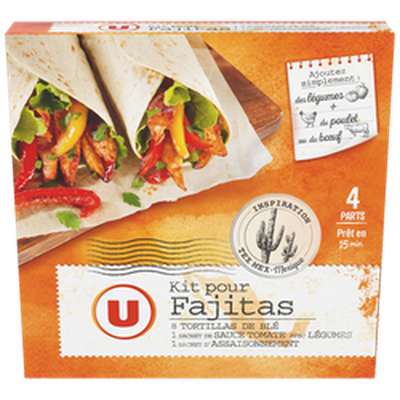 Kit fajita, U (505 g)