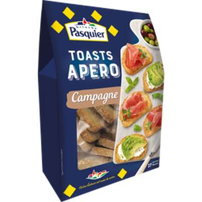 Mini toasts apéro Campagne, Pasquier (100 g)