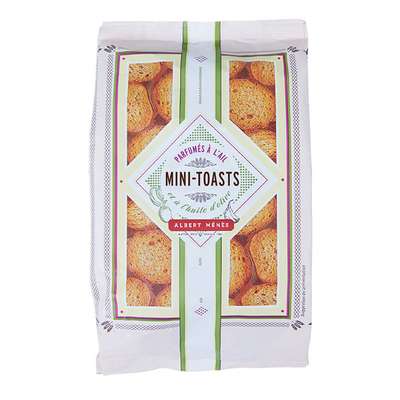 Croûtons à l'huile d'olive parfumés à l'ail, Albert Ménès (100 g)